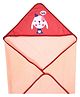 JARS Collections Microfibre Hooded Baby Wrapper - Orange