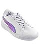 PUMA Lace Up Bioluminescence Casual Shoes with Design - White