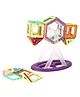 Kipa Magplay Magnetic Tiles Building Set Multicolor- 126 Pieces
