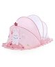 Babyhug Foldable Mosquito Net Large Size Bunny Theme - Pink