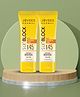 Jovees Herbal Sun Block Sunscreen SPF 45 For Dry Skin Water Proof UVA UVB Protection Pack of 2 - 50 g Each