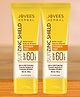 Jovees Sun Zinc Shield SPF 60 Broad Spectrum PA++ Matte Finish Oil Free  UVA UVB Protection Pack of 2 - 100 g Each