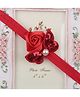 Bhoomi Collection Sequin Bow Headband - Red