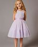Cherry Crumble By Nitt Hyman Sleeveless Sequined Band Embellished Fit And Flare Party Dress - Light Pink