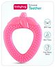 Babyhug Strawberry Shaped Silicone Teether - Pink