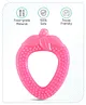 Babyhug Strawberry Shaped Silicone Teether - Pink