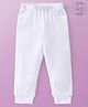 Babyoye Cotton Full  Thermal Inner Wear Pant - White