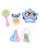 Ratnas Little Doll Rattle Set Pack Of 5 (Color And Style May Vary)