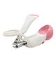 Chinmay Kids Baby Presicion Nail Cutter with Magnifier Lens - Pink