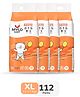 Mylo Baby Diaper Pants Extra Large (XL) Size with ADL Technology 12 Hours Protection Pack of 4 - 112 Pieces