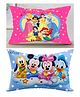 JARS Collections Velvet Baby Pillow For Sleeping Ultra Soft Toddler Pillow With Cartoon Print Pack of 2 - Multicolor