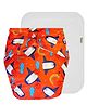Dumbledo Cloth Diaper Eco-Friendly Reusable Adjustable Free Size Leak Proof Quick Dry Without Insert Pack of 1 - Red