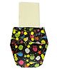 Dumbledo Cloth Diaper Reusable Adjustable Free Size Leak Proof Eco-Friendly Quick Dry Unisex With Insert Pack of 1 - Black