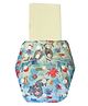 Dumbledo Cloth Diaper Free Size Leak Proof Eco-Friendly Reusable Adjustable Quick Dry Unisex With Insert Pack of 1 - Blue
