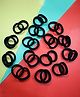 Kamule Set Of 30 Rubber Bands - Black