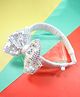 Kamule Sequin Bow Hair Band - White