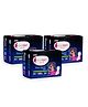 everteen XXL Relax Nights Ultra Thin 40 Sanitary Pads with Neem and Safflower - 3 Packs (40 Pads Each, 320mm)
