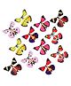 FunBlast Colourful Magic Wind Up Butterfly Toy for Kids Pack of 12 - Multicolour
