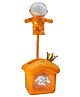 FunBlast Astronaut House Theme Table LED Lamp with Pen Holder  Orange