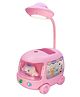 FunBlast Space Bus Theme Table LED Lamp with Pen Holder - Pink