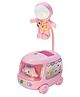FunBlast Astronaut Bus Theme Table LED Lamp with Pen Holder - Pink