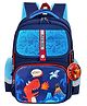 FunBlast Dinosaur Theme School Bag Blue - 16 Inches