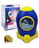 FunBlast Space Theme Piggy Bank with Number Code Lock  Navy Blue
