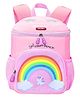 FunBlast Unicorn Rainbow Backpack for Kids Pink - Height 13 Inches