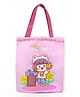 FunBlast Cartoon Print Multipurpose Use Hand Bag  Pink