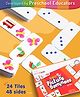 Intelliskills Two Sided Picture Dominoes Card Game Multicolour - 25 Pieces