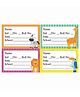 Zooplay India School Book Label - Jungle Animals