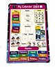 MetClap Home Calender Learning Board Game for Kids English Home Calendar - Multicolour