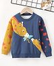 Kookie Kids Full Sleeves Pullover Giraffe Design - Blue