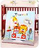 Babyhug 100% Cotton Digital Printed Quilt Travel Theme- Multicolor