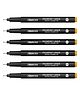 Aristo 0.3 mm Waterproof Quick-Drying Pigment Liner Pack of 6 - Black
