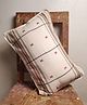 Vanchai Off-White Antique Organic Cotton Cushion Cover