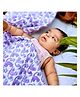 Almitra Sustainables The Lazy Monkey  Hand Block Printed Muslin Blanket