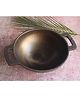 EarthBound Cast Iron Smooth Kadai 7 inch - Black