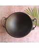 EarthBound Cast Iron Kadai 10 inch - Black
