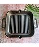 EarthBound Cast Iron Grill Pan - Black