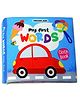Dreamland Baby My First Cloth Book First Words with Squeaker and Crinkle Paper Cloth Books - English