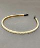 SKD Two Layer Mini Pearl Hair Band - White