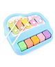 ToyMark 2 in 1 Small Xylophone With Piano - Blue