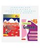 Young Scholars Mathematics & Interactive Grammar Workbook Combo for Grade 2 Pack of 2 Books - English