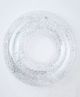 SUNNYLiFE Transparent Inflatable Pool Ring Glitter
