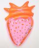 SUNNYLiFE Inflatable Luxe Lie-On Float Strawberry Pink Berry