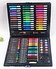 TONY STARK Deluxe Kids Art Set for Drawing Painting and More with Portable Art Box - Black