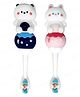 FunBlast Cute Bear Design Toothbrush for Kids (Pack of 2  Random Color)
