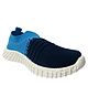 Priaansha Kids Colour Gradient Slip On Shoes - Navy Blue