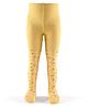 Cutewalk by Babyhug Non Terry Footed Anti Bacterial Polka Dot Design Tights  - Yellow